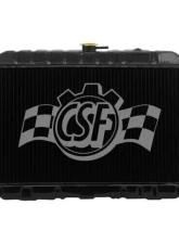 CSF Radiators OEM Plastic Radiator for Nissan 240Z 1970-1973, 260Z 1974-1975, Copper-Brass                                     - 110 - Image 2