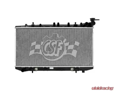 CSF Radiators Engine Coolant Radiator for Nissan 200SX 1995-1998, Sentra 1991-2000, Plastic-Aluminum Construction - 2458