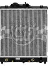CSF Radiators OEM Plastic Radiator for Honda Civic 1996-2000, Del Sol 1996-1997                                     - 2602 - Image 2