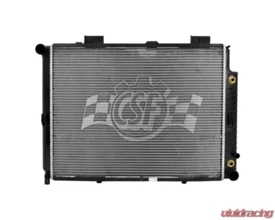 CSF Radiators Engine Coolant Radiator for Mercedes E Class 1998-2002, Plastic-Aluminum, 25.2" x 19.2" - 2612