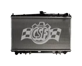 CSF Radiators OEM Plastic Engine Coolant Radiator for Nissan Altima 2000-2001, 25 3/16