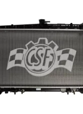 CSF Radiators OEM Plastic Engine Coolant Radiator for Nissan Altima 2000-2001, 25 3/16" x 19 3/16"                                     - 2614 - Image 2
