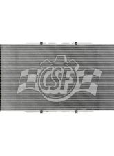 CSF Radiators OEM Plastic Radiator for Subaru Legacy 1995-1999, 1-Row Aluminum Core                                     - 2619 - Image 2