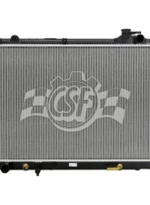 CSF Radiators Engine Coolant Radiator for Lexus RX 2002-2003, Plastic-Aluminum, Downflow                                     - 2804 - Image 2