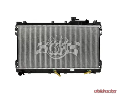 CSF Radiators OEM Plastic Radiator for Mazda Miata 1990-1993, 12 5/8" Core Length - 2807