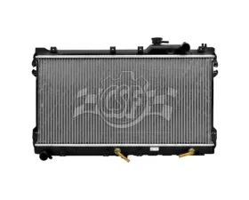CSF Radiators Plastic Engine Coolant Radiator for Mazda Miata 1990-1997, 1 Row, Aluminum Core