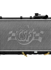 CSF Radiators Plastic Engine Coolant Radiator for Mazda Miata 1990-1997, 1 Row, Aluminum Core                                     - 2808 - Image 2