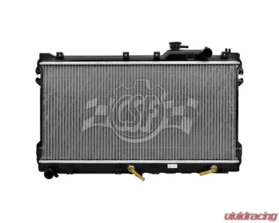 CSF Radiators Plastic Engine Coolant Radiator for Mazda Miata 1990-1997, 1 Row, Aluminum Core - 2808