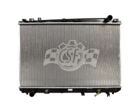 CSF Radiators Engine Coolant Radiator for Toyota Sienna 1998-2003, Plastic-Aluminum, 17 11/16
