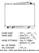 CSF Radiators OEM Plastic Radiator for Infiniti QX4 | Nissan Pathfinder 2001-2004                                     - 2833 - Image 2