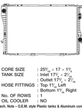 CSF Radiators Engine Coolant Radiator for BMW 5-Series 1997-1998, 7-Series 1995-1998, Plastic-Aluminum                                     - 2918 - Image 2
