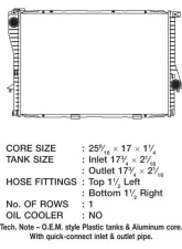 CSF Radiators OEM Plastic Radiator for BMW 5-Series 1997-2003 | 7-Series 1999-2003                                     - 2919 - Image 2