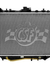 CSF Radiators OEM Plastic Radiator for Honda Passport Isuzu Amigo Axiom Rodeo 1998-2004                                     - 2932 - Image 2
