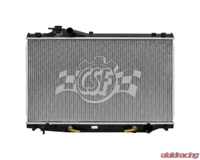 CSF Radiators Engine Coolant Radiator for Lexus SC 1992-2000, Plastic-Aluminum, 16 3/4" Core - 2936