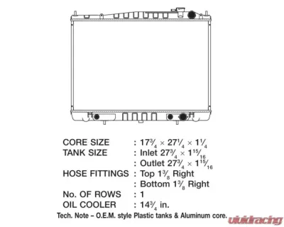 CSF Radiators Engine Coolant Radiator for Nissan Frontier/Xterra 2001-2004, Plastic-Aluminum - 2946