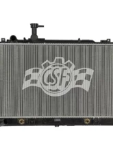 CSF Radiators OEM Plastic Radiator for Mazda 6 2003-2008, Aluminum Core, Downflow Design                                     - 2991 - Image 2