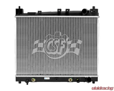 CSF Radiators OEM Plastic Radiator for Scion xA xB Toyota Echo 2000-2005, 1 Row, Aluminum Core - 3001