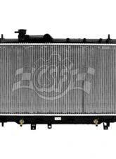 CSF Radiators OEM Plastic Radiator for Subaru Impreza 2002-2007, 3003 Material                                     - 3003 - Image 2
