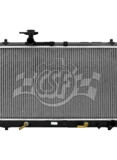 CSF Radiators OEM Plastic Radiator for Suzuki Aerio 2002-2007, 13.75" x 28.25" Aluminum Core                                     - 3004 - Image 2