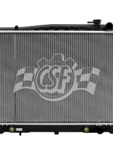 CSF Radiators Engine Coolant Radiator for Nissan Frontier/Xterra 1998-2004, Plastic-Aluminum                                     - 3095 - Image 2