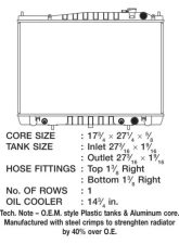 CSF Radiators Engine Coolant Radiator for Nissan Frontier/Xterra 1998-2004, Plastic-Aluminum                                     - 3095 - Image 2