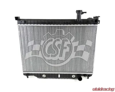 CSF Radiators Engine Coolant Radiator for Buick | Chevy | GMC | Isuzu | Saab 2003-2009, Plastic Tank-Aluminum Core - 3108
