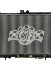 CSF Radiators Engine Coolant Radiator for Mitsubishi Outlander 2003-2006, Plastic-Aluminum                                     - 3129 - Image 2