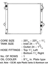 CSF Radiators Plastic Engine Coolant Radiator for Lexus GX & Toyota 4Runner 2003-2009                                     - 3150 - Image 2