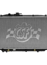 CSF Radiators OEM Plastic Radiator for Honda Accord 2003-2007, 3186 Model                                     - 3186 - Image 2