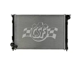 CSF Radiators Plastic-Aluminum Radiator for Mini Cooper 2002-2006, 22.75