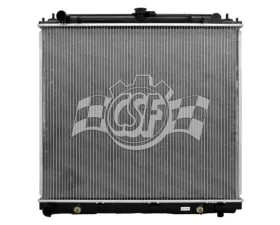 CSF Radiators Engine Coolant Radiator for Nissan Frontier 2005-2019, Suzuki Equator 2009-2012, Plastic Tank-Aluminum Core