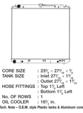 CSF Radiators Engine Coolant Radiator for Nissan Frontier 2005-2019, Suzuki Equator 2009-2012, Plastic Tank-Aluminum Core                                     - 3195 - Image 2
