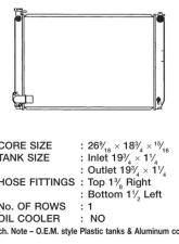 CSF Radiators Engine Coolant Radiator for Lexus RX 2006-2008, Toyota Highlander 2006-2007, Plastic-Aluminum Construction                                     - 3299 - Image 2