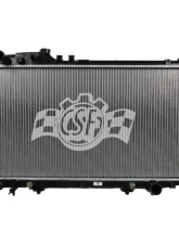 CSF Radiators Engine Coolant Radiator for Lexus SC 2002-2010, Plastic-Aluminum, 15 3/4" Core                                     - 3300 - Image 2
