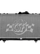CSF Radiators Engine Coolant Radiator for Mitsubishi Eclipse 2006-2012, Plastic-Aluminum Design                                     - 3303 - Image 2