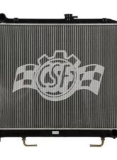 CSF Radiators Engine Coolant Radiator for Mitsubishi Montero 2003-2006, Plastic-Aluminum Construction                                     - 3305 - Image 2