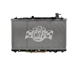 CSF Radiators OEM Plastic Radiator for Lexus ES 2007-2012, Toyota Avalon 2005-2012, Camry 2007-2011, Venza 2009-2016, Aluminum Core, Downflow Design