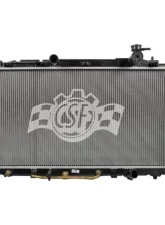 CSF Radiators OEM Plastic Radiator for Lexus ES 2007-2012, Toyota Avalon 2005-2012, Camry 2007-2011, Venza 2009-2016, Aluminum Core, Downflow Design                                     - 3313 - Image 2