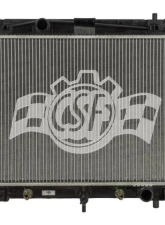CSF Radiators OEM Plastic Radiator for Scion xD 2008-2014, Toyota Yaris 2007-2019, 1 Row                                     - 3318 - Image 2