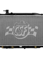 CSF Radiators OEM Plastic Radiator for Honda CR-V 2.4L 2007-2009                                     - 3338 - Image 2