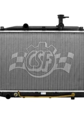 CSF Radiators OEM Plastic Radiator for Hyundai Accent 1.6L 2006-2011, 3339                                     - 3339 - Image 2