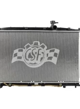 CSF Radiators OEM Plastic Radiator for Hyundai Santa Fe 2.7L 2007-2009                                     - 3342 - Image 2