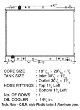 CSF Radiators OEM Plastic Radiator for Mazda CX-9 3.5L 2007-2015, Aluminum Core                                     - 3344 - Image 2