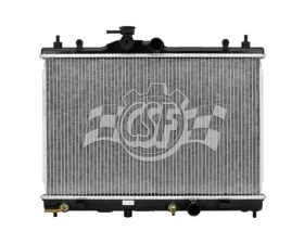 CSF Radiators OEM Plastic Radiator for Nissan Versa 1.8L 2007-2009, Aluminum Core