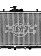 CSF Radiators OEM Plastic Radiator for Nissan Versa 1.8L 2007-2009, Aluminum Core                                     - 3347 - Image 2