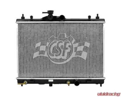 CSF Radiators OEM Plastic Radiator for Nissan Versa 1.8L 2007-2009, Aluminum Core - 3347