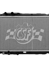 CSF Radiators CSF OEM Plastic Radiator for Honda Civic 1.8L 2006-2011                                     - 3362 - Image 2