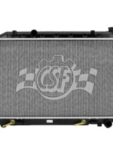 CSF Radiators Plastic Radiator for Nissan Maxima 3.5L 2007-2008, Downflow Design                                     - 3371 - Image 2