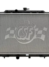 CSF Radiators OEM Plastic Radiator for Nissan Rogue 2.5L 2008-2013, Aluminum Core                                     - 3373 - Image 2