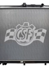 CSF Radiators OEM Plastic Radiator for Toyota Tundra 4.0L 2007-2014, Aluminum Core                                     - 3377 - Image 2